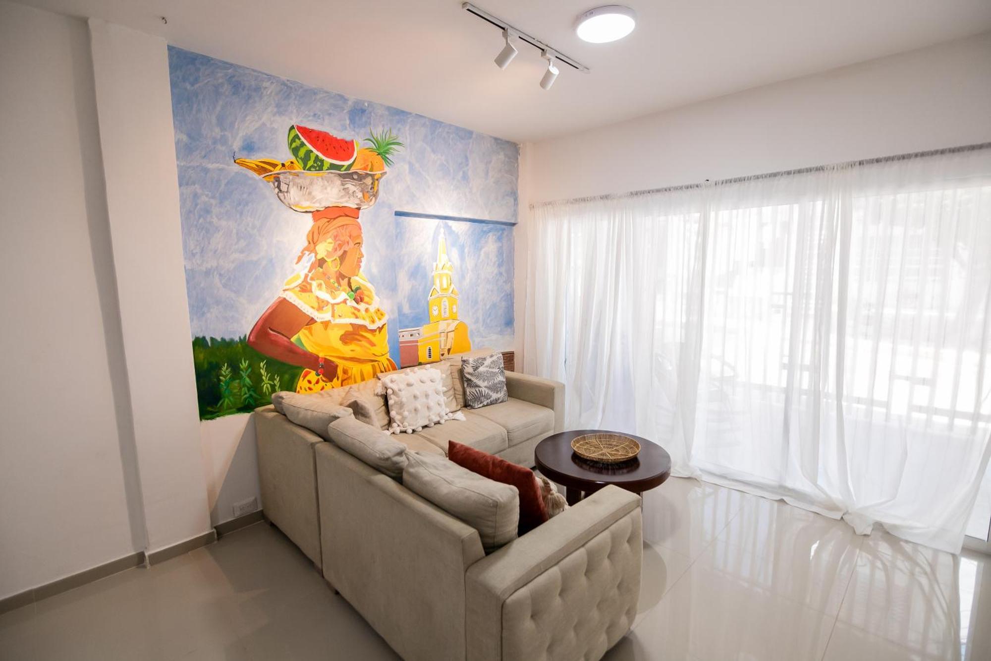 Hospedaje Rosa Blanca Cartagena Exteriör bild