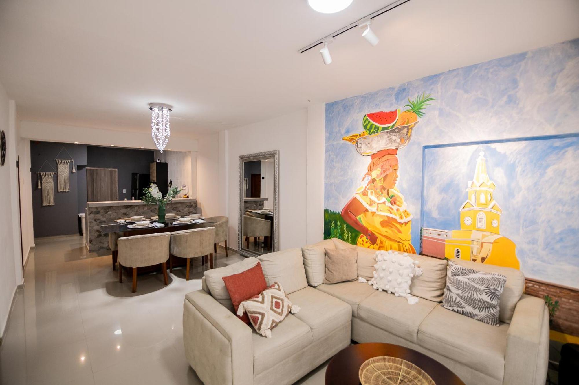 Hospedaje Rosa Blanca Cartagena Exteriör bild